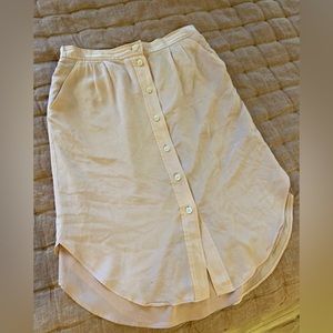 Madewell Light Pink Skirt with Pockets